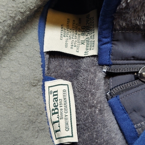 Men's Adventure Hybrid Fleece Full-Zip Jacket XL - Picture 5 of 12